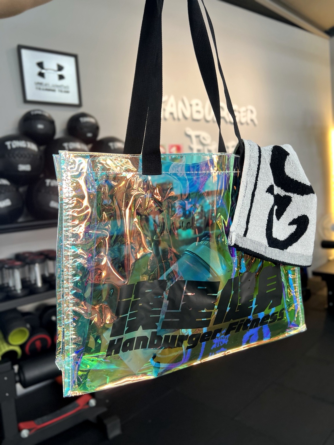 HANBURGER FITNESS 訓練三件組實際使用情境
